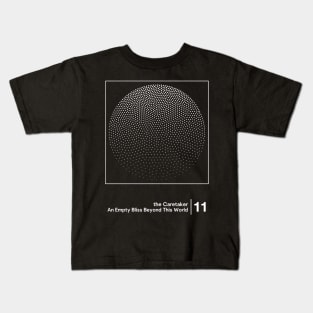 the Caretaker - Minimalist Graphic Design Artwork Kids T-Shirt